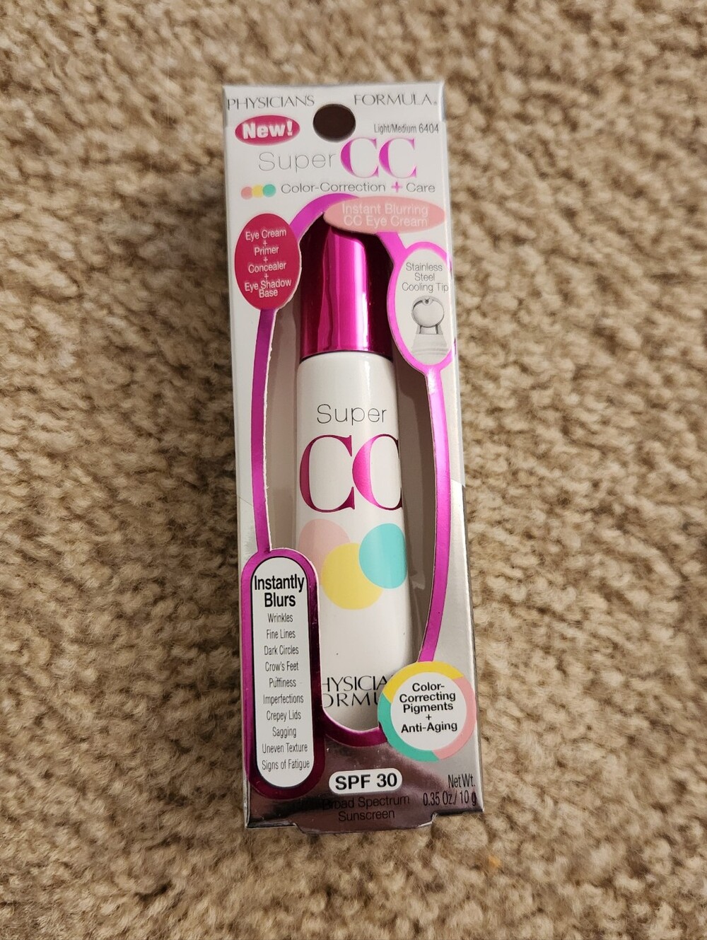 PHYSICIANS FORMULA SUPER CC COLOR-CORRECTION +CARE LIGHT/ MÉDIUM  6404